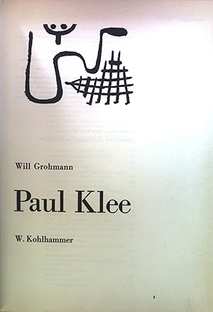 Bild des Verkufers fr Paul Klee. zum Verkauf von books4less (Versandantiquariat Petra Gros GmbH & Co. KG)