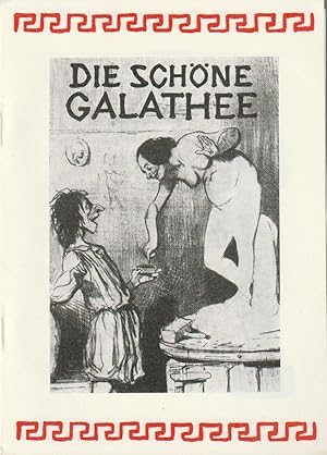 Seller image for Programmheft Franz von Suppe DIE SCHNE GALATHEE Premiere 9. Mai 1986 Spielzeit 1985 / 86 Heft 16 for sale by Programmhefte24 Schauspiel und Musiktheater der letzten 150 Jahre