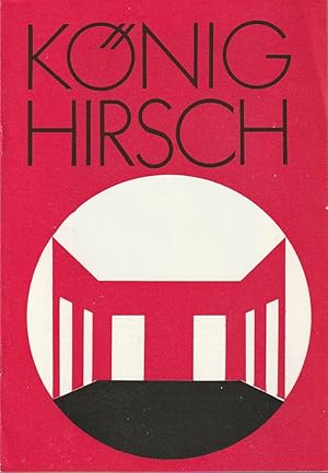 Seller image for Programmheft Carlo Gozzi KNIG HIRSCH Spielzeit 1985 / 86 Heft 2 for sale by Programmhefte24 Schauspiel und Musiktheater der letzten 150 Jahre