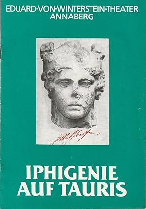 Bild des Verkufers fr Programmheft Johann Wolfgang von Goethe IPHIGENIE AUF TAURIS Spielzeit 1985 / 86 Heft 14 zum Verkauf von Programmhefte24 Schauspiel und Musiktheater der letzten 150 Jahre