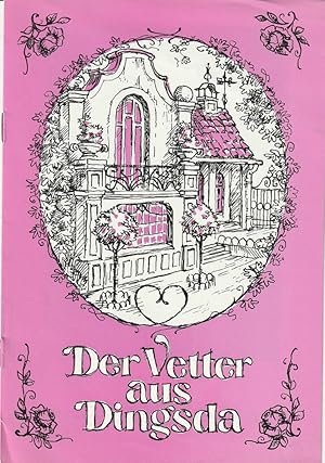 Seller image for Programmheft Eduard Knneke DER VETTER AUS DINGSDA Spielzeit 1985 / 86 Heft 1 for sale by Programmhefte24 Schauspiel und Musiktheater der letzten 150 Jahre