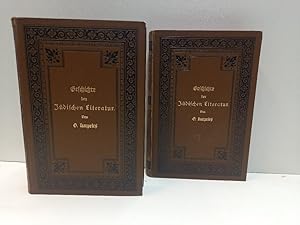 Geschichte der Jüdischen Literatur. 2 Bände.