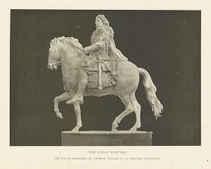 The Great Elector, The Statue Presented By Emperor William II, To Harvard University.