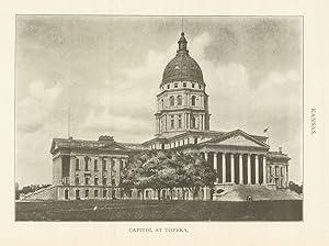 Kansas. Capitol At Topeka.