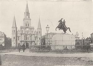 New Orleans; Jackson Square and Cathedral