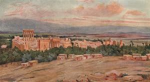 General view of the Acropolis, Baalbek