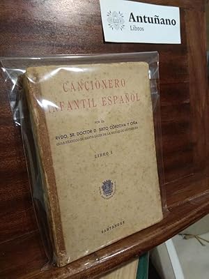 Immagine del venditore per Cancionero Infantil Espaol Libro I venduto da Libros Antuano