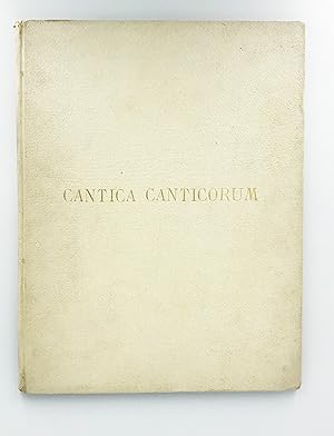 Cantica Canticorum. Reproduit en fac-similé sur l’exemplaire de la Bibliothèque nationale par Ada...