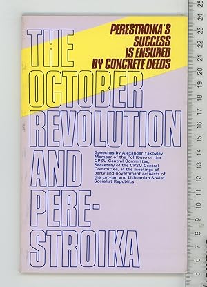 Seller image for The October Revolution And Perestroika Towards Realism In Assessments And Actions for sale by Joe Orlik Books