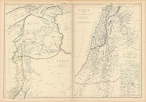 Syria (North Division) // Syria (South Division) including Palestine and the Hauran // Environs o...