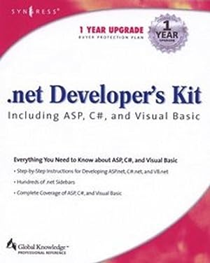 Seller image for NET Developers Kit including ASP C# and VB for sale by BOOKWEST