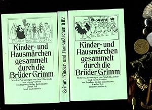 Bild des Verkufers fr Kinder- und Hausmrchen in 3 Bnden: Gesammelt durch die Brder Grimm. Mit Zeichnungen von Otto Ubbelohde und einem Vorwort von Ingeborg Weber-Kellermann. zum Verkauf von Umbras Kuriosittenkabinett