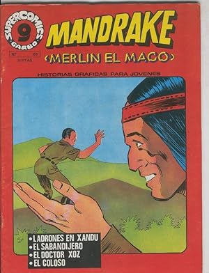 Imagen del vendedor de Garbo: Mandrake el Mago numero 20: Ladrones en Xandu-El sabandijero-El doctor Xoz-El coloso a la venta por El Boletin
