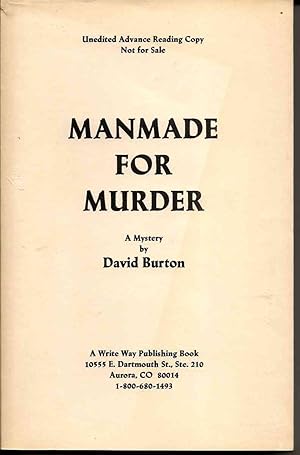 Immagine del venditore per MANMADE FOR MURDER A Mystery venduto da Blackbird Bookshop