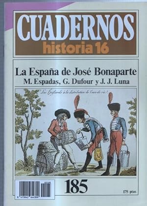 Revista Cuadernos Historia 16 numero 185: La España de Jose Bonaparte