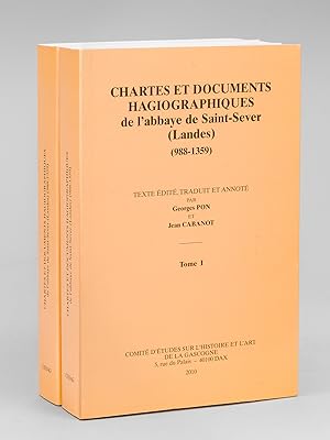 Seller image for Chartes et Documents hagiographiques de l'abbaye de Saint-Sever (Landes) (988-1359) (2 Tomes - Complet) for sale by Librairie du Cardinal