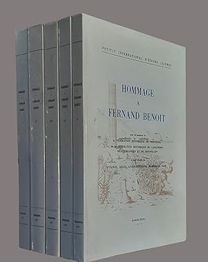 Imagen del vendedor de Hommage � Fernand Benoit sous les auspices de la f�d�ration historique de Provence, du Languedoc m�dit�rran�en et du Roussillon. a la venta por Librairie du Bacchanal