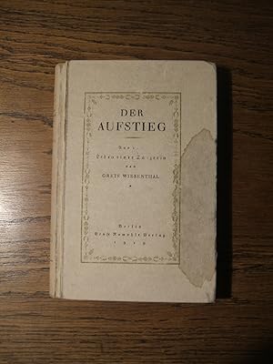 Seller image for Der Aufstieg. Aus dem Leben einer Tnzerin for sale by Bcherinsel Jens Frster