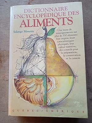 Dictionnaire encyclopédique des aliments