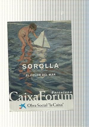 Seller image for Sorolla. El color del mar ( triptico ) for sale by El Boletin