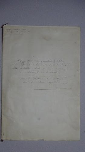 Seller image for Les oprations de la colonne charge d oprer sur la rive droite du canal de Vinh T contre les bandes rebelles qui s en taient rapproches  moins d une journe de marche, par le Capitaine P. Famin, commandant la colonne expditionnaire. for sale by Frontispice. B. Klein