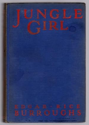 Seller image for Jungle Girl by Edgar Rice Burroughs (First Edition) First Printing Signed for sale by Heartwood Books and Art