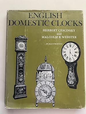 Imagen del vendedor de English Domestic Clocks a la venta por Sheapast Art and Books