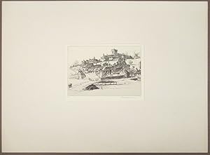 1948 John Taylor Arms Pencil Signed Etching The Old Order