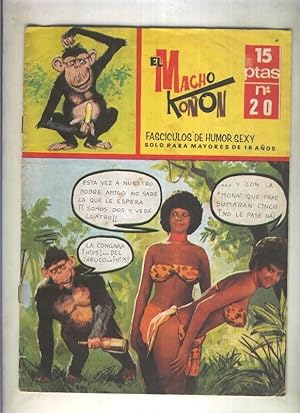 Seller image for El macho Koon numero 20: faciculos de humor sexy for sale by El Boletin