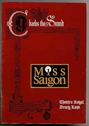 Bild des Verkufers fr Miss Saigon by Alain Boublil and Claude-Michel Schonberg: Theatre Royal Drury Lane Programme. zum Verkauf von Lazy Letters Books