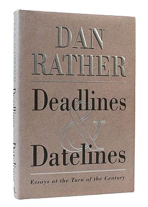 Seller image for DEADLINES AND DATELINES for sale by Rare Book Cellar