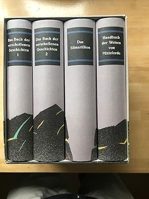 Die Sagen von Mittelerde, 4 Bände (vollständig): Das Silmarillion - Das Buch der verschollenen Ge...