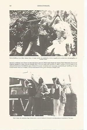 Image du vendeur pour LAMINA ESPASA 31241: Fotograma de Indiana Jones y el templo maldito y Bajo el fuego mis en vente par EL BOLETIN