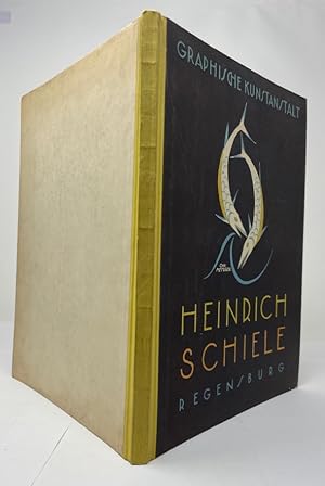 Graphische Kunstanstalt. Heinrich Schiele Regensburg. Neuzeitliche Künstler- und Charakter-Typen.