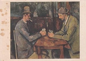 Bild des Verkufers fr POSTAL 19033: PAUL CEZANNE: JUGADORES DE CARTAS zum Verkauf von EL BOLETIN