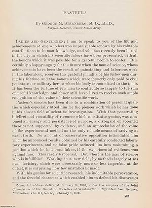 Bild des Verkufers fr Louis Pasteur. An original article from the Report of the Smithsonian Institution, 1895. zum Verkauf von Cosmo Books