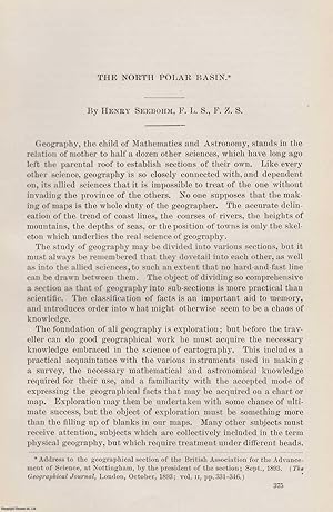 Image du vendeur pour North Polar Basin. An original article from the Report of the Smithsonian Institution, 1893. mis en vente par Cosmo Books