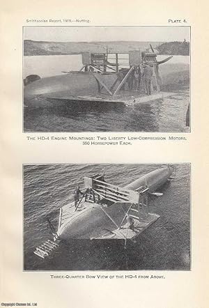 Seller image for The HD-4. An original article from the Report of the Smithsonian Institution, 1919. for sale by Cosmo Books