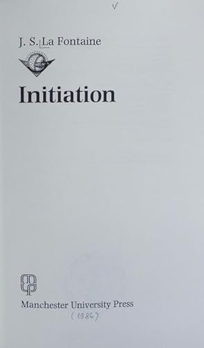 Bild des Verkufers fr Initiation. Themes in social anthropology ; 3. zum Verkauf von Antiquariat Bookfarm