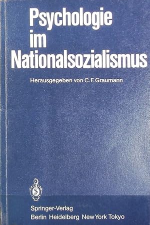 Bild des Verkufers fr Psychologie im Nationalsozialismus. zum Verkauf von Antiquariat Bookfarm