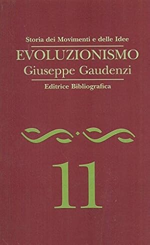 Bild des Verkufers fr Evoluzionismo. zum Verkauf von FIRENZELIBRI SRL