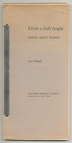 Bild des Verkufers fr From a Soft Angle: Poems About Women zum Verkauf von Between the Covers-Rare Books, Inc. ABAA