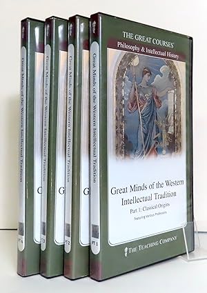 Seller image for Great Minds of the Western Intellectual Tradition. I: Classical origins - II: The Christian Age - III: From the Renaissance to the Age of Reason - IV: The Enlightenment and its critics. for sale by La Bergerie