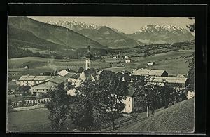 Bild des Verkufers fr Ansichtskarte Reit im Winkl, Gesamtansicht mit wilden und zahmen Kaiser zum Verkauf von Bartko-Reher