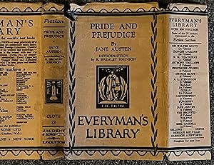Pride and Prejudice [Everyman's Library - Dust Jacket Only] 1929