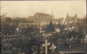 Bild des Verkufers fr Ansichtskarte / Postkarte Friedhof der 45. Reserve-Division, Soldatengrber, I. WK zum Verkauf von akpool GmbH