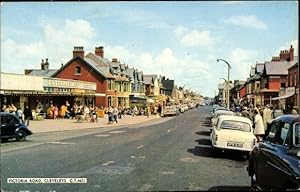 Ansichtskarte / Postkarte Cleveleys Fylde Coast Lancashire England, Victoria Road, Geschäft