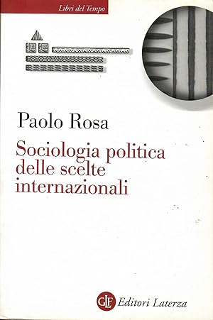 Sociologia politica delle scelte internazionali