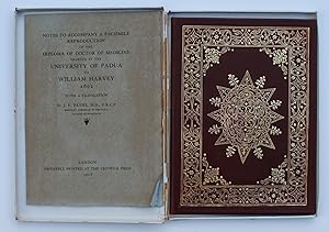 Facsimile of William Harvey's Diploma