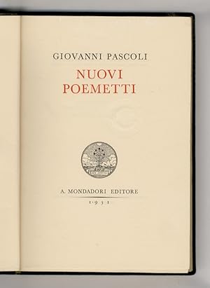 Nuovi poemetti.